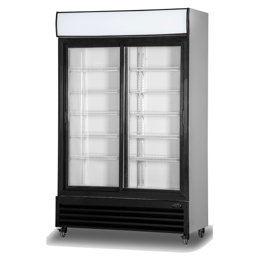 Armario expositor refrigerado doble RB-900HS puertas correderas