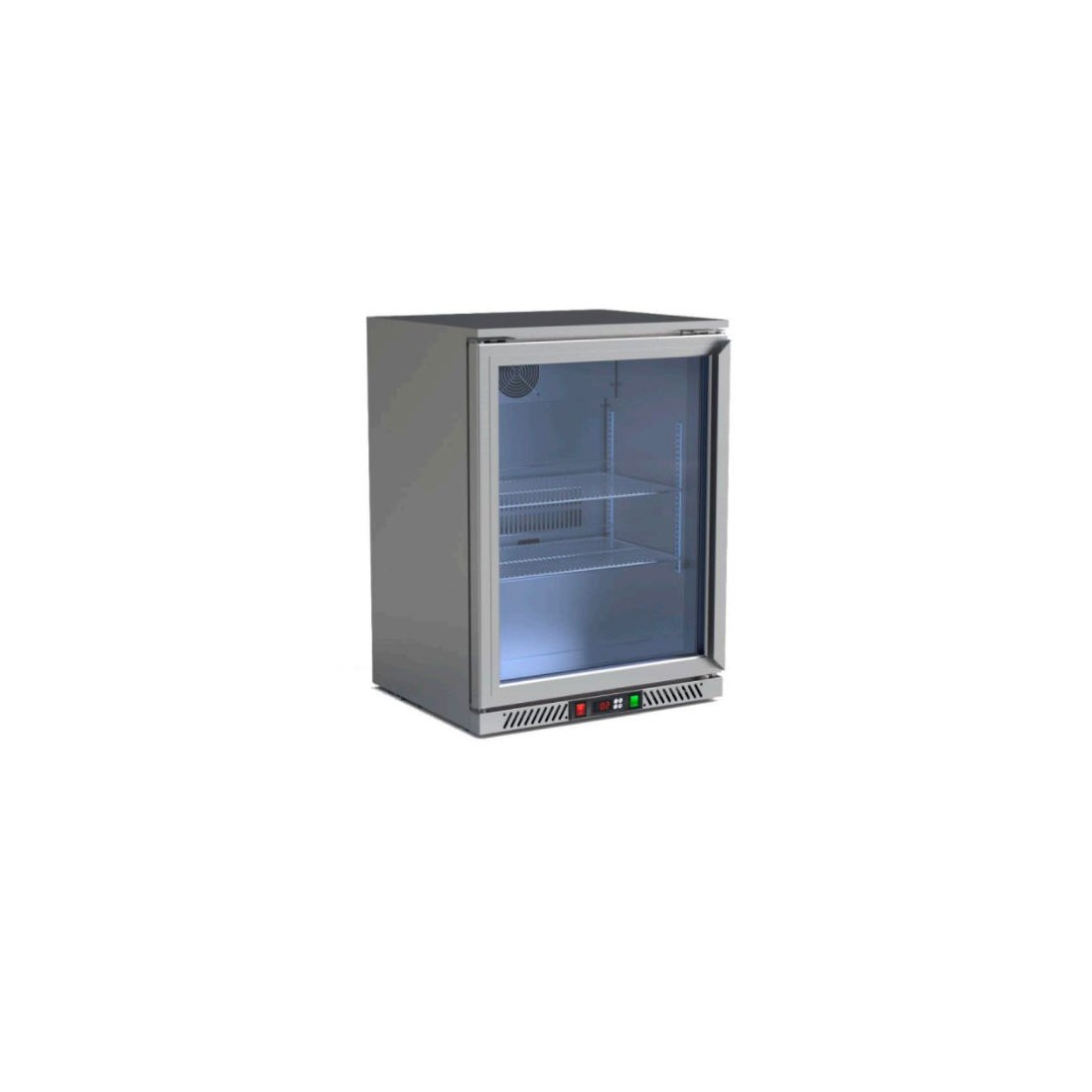 Armario Refrigerado Sobremostrador 1 Puerta Cristal RB-150HS
