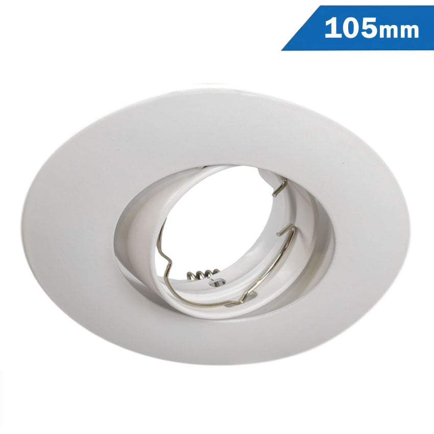 Empotrable Redondo Blanco Basculante 105mm Desc