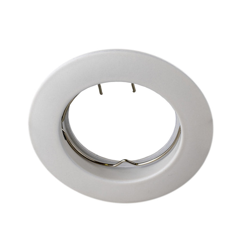 Aro Redondo Aluminio Fijo 1 Luz GU10