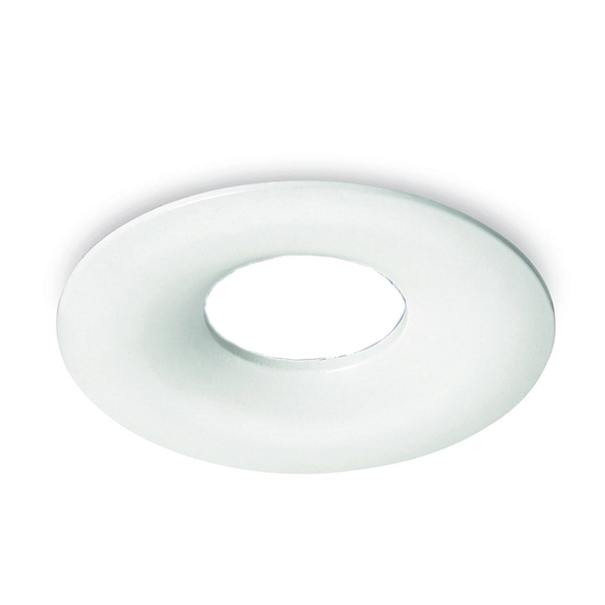 Aro Empotrable Fijo Plano Redondo 98mm GU10