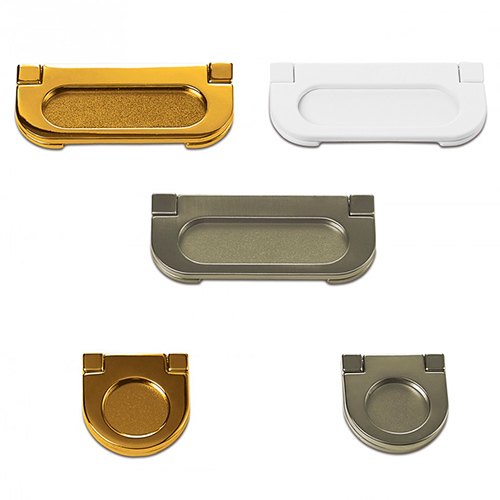 Tiradores mueble - Tirador Asa con Placa 326