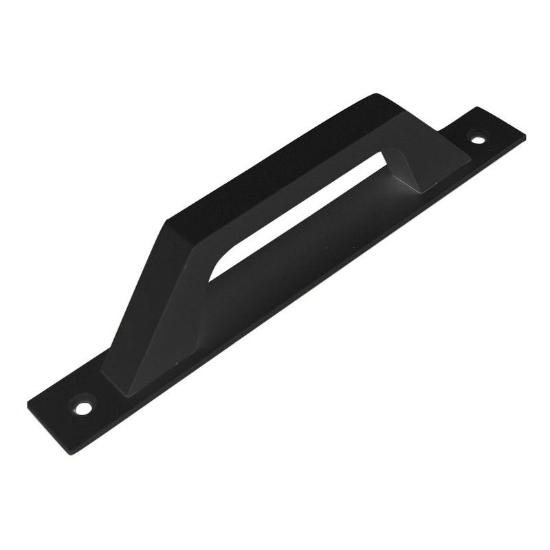 Asa Placa Recta 6804 Aluminio Negro 689D2 Micel