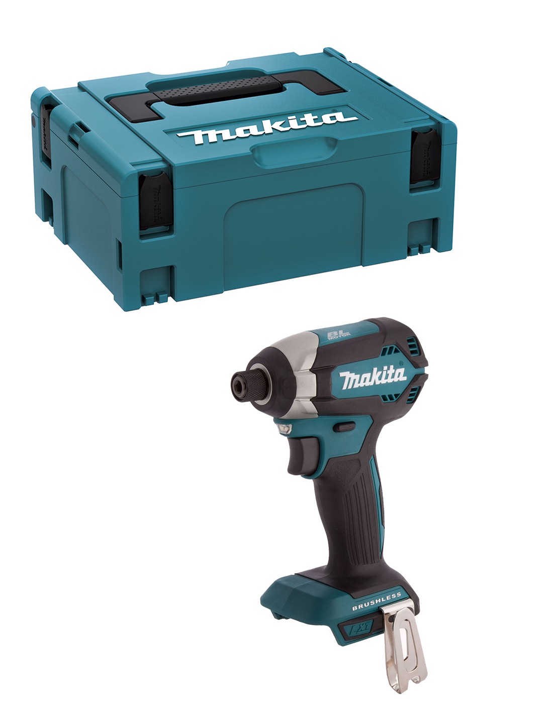 Atornillador de Impacto MAKITA DTD153ZJ (Cuerpo solo + MAKPAC 2)