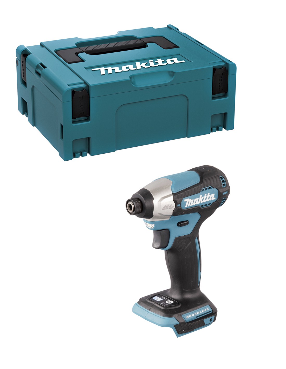Atornillador de Impacto MAKITA DTD157ZJ (Cuerpo solo + MAKPAC 2)