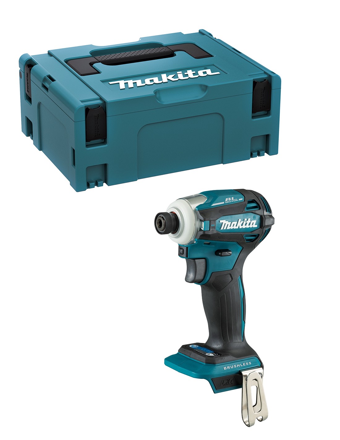 Atornillador de Impacto MAKITA DTD172ZJ (Cuerpo solo + MAKPAC 2)
