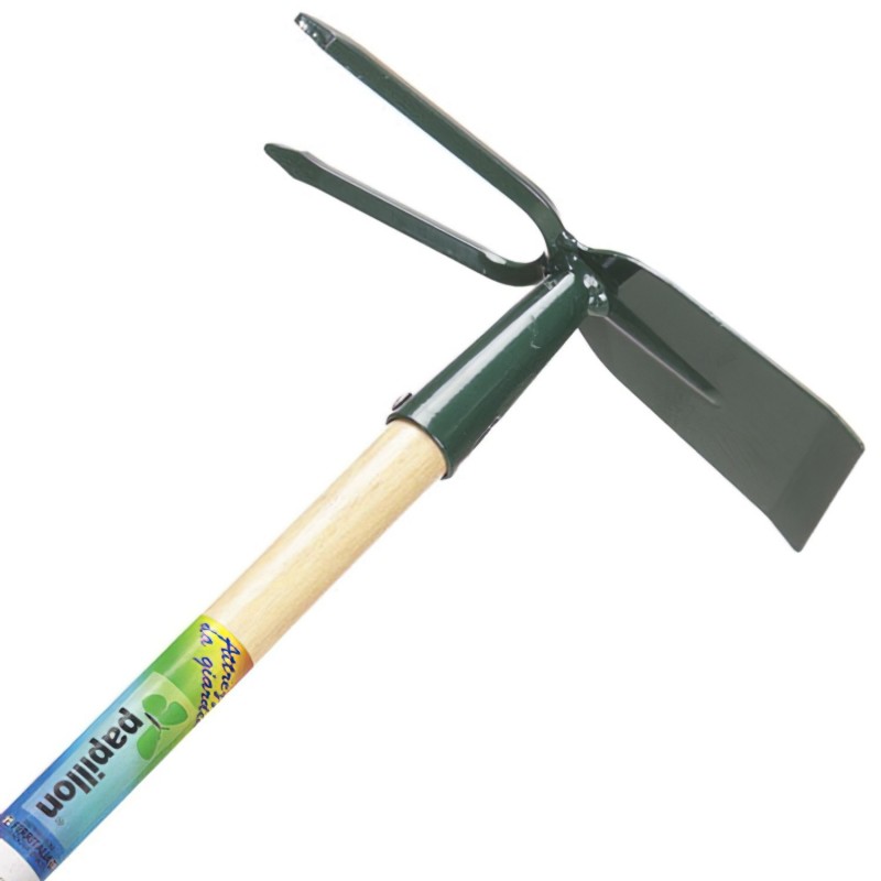 Azuela / Horquilla Papillon Mango Madera 130 cm. PAPILLON