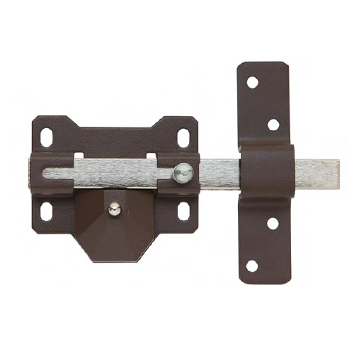 Cerrojos y Cerraduras de sobreponer - Cerrojo CAYS B3P Llave/Botón B45 Pintado Marrón