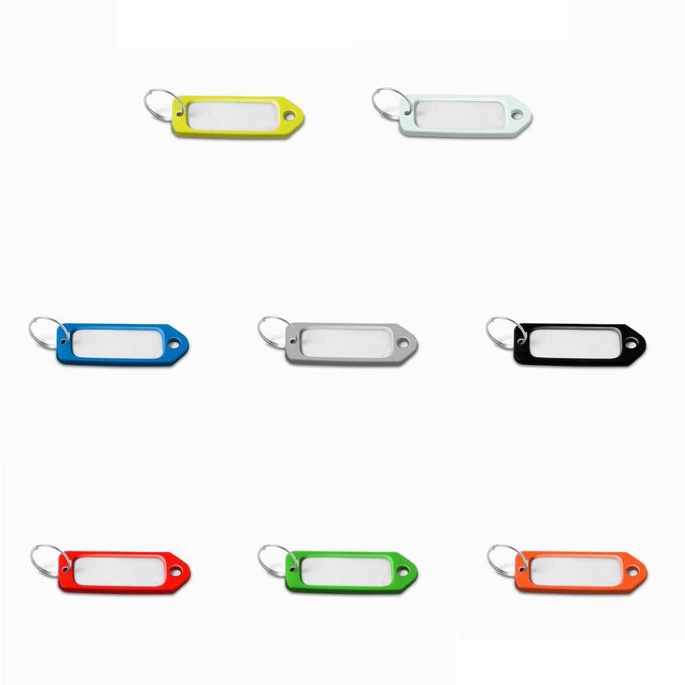 Portaetiquetas Plástico / 8 Colores x 1 U.Blister 8 Ud