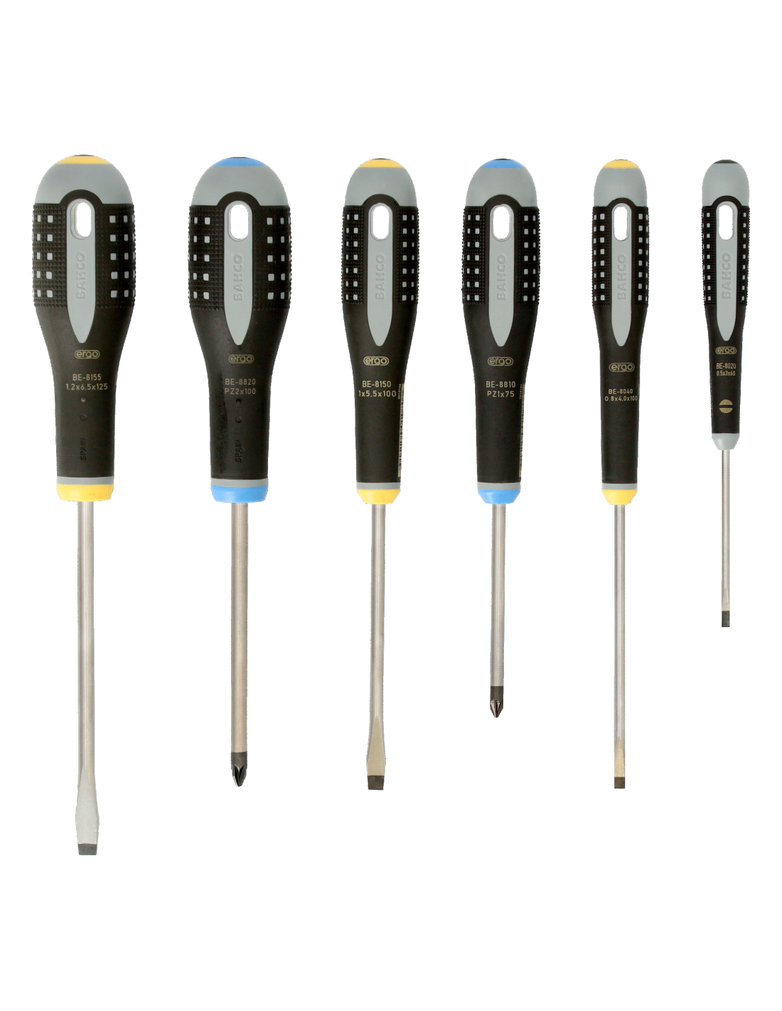 BAHCO Juego Destornilladores Ergo 6 PZ.