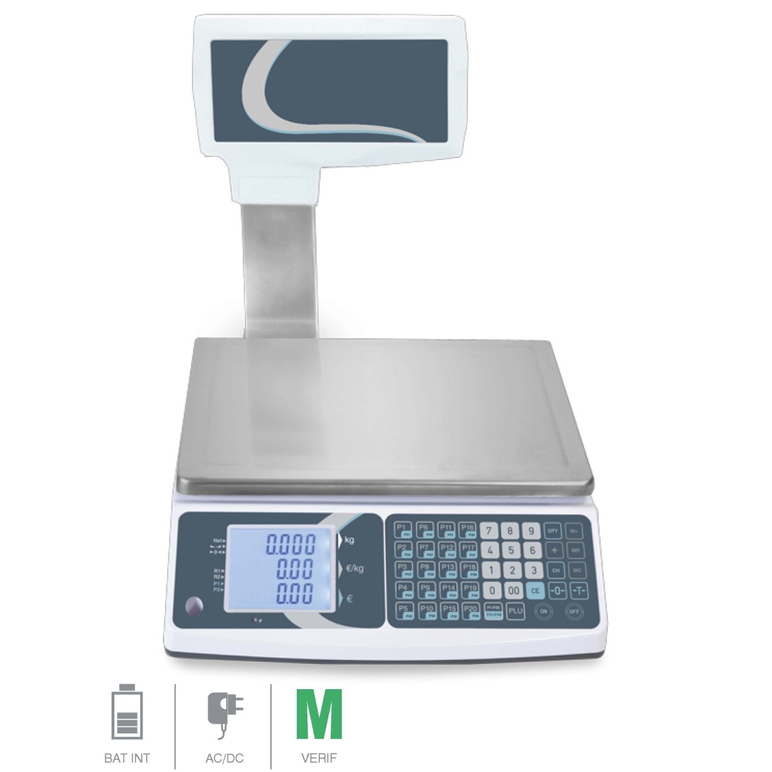 Balanza Torre XTI 6-15 Kg Fracción 2-5 Gr 260826