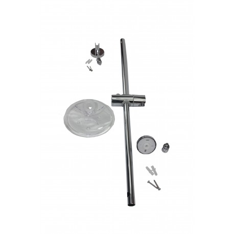 Barra de ducha cromada 700mm Ø 19mm ODISEA - ramonsoler