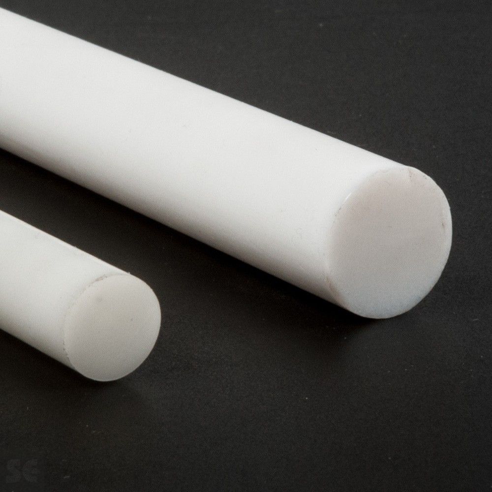 Barra redonda de Teflón