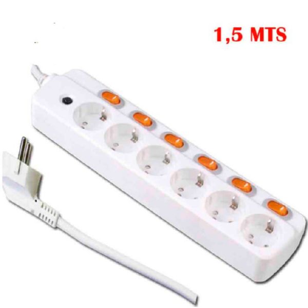 BASE MULTIPLE 6 TOMAS Y 6 INTERR 1.5 M