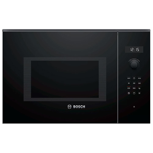 Microondas - BOSCH Microondas Grill BEL554MB0 Cristal Negro