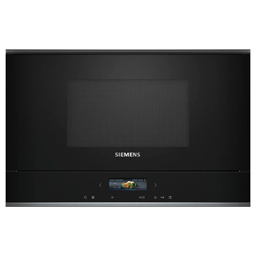 Microondas - SIEMENS Microondas BF722L1B1 Cristal Negro