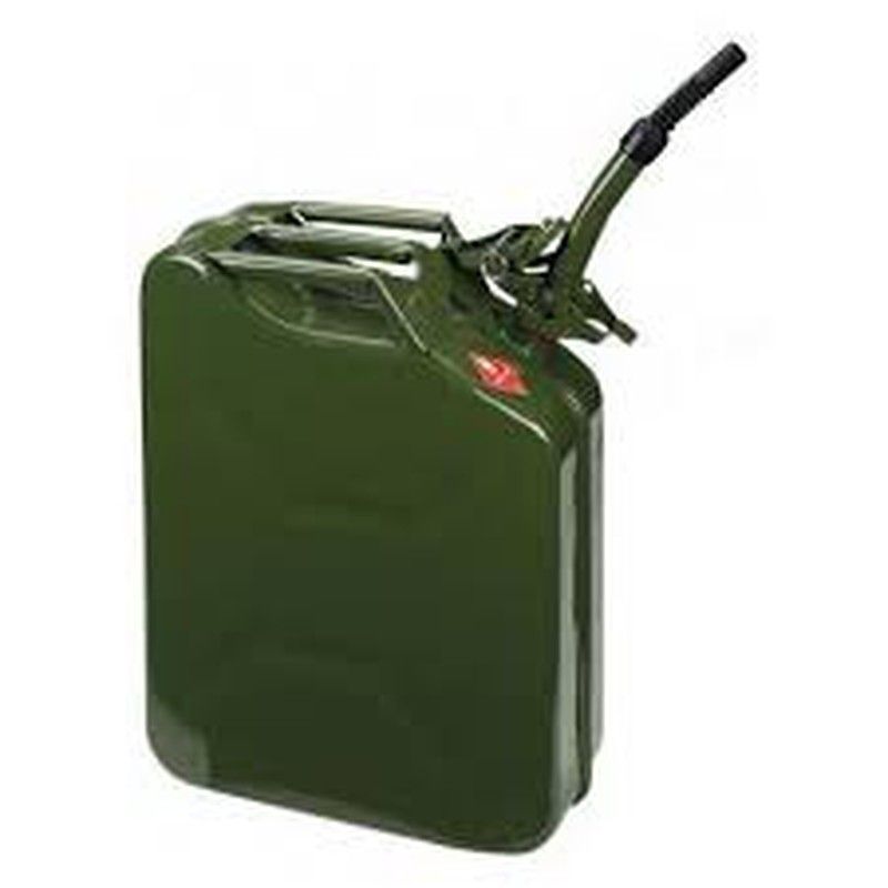 Bidon Metalico 20 Litros (Jerrycan) Con Boca Flexible, Referencia 198875