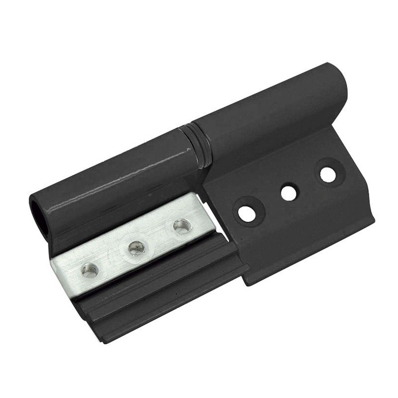 Bisagra 6813 Izqda. Aluminio Negro 2 Un. 698D4 Micel