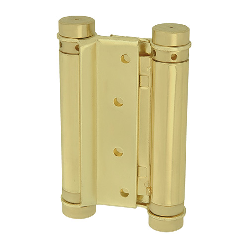 Bisagras de pala - Bisagra Doble Acción 3037 Latonado Barnizado