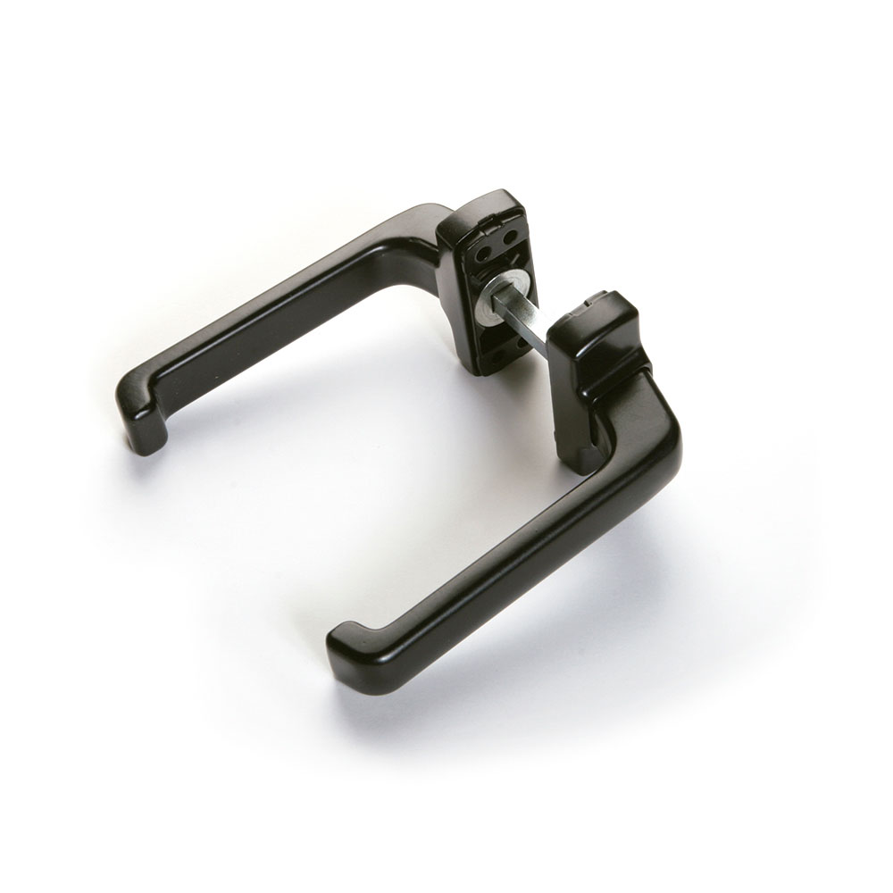 Manillas Puerta Bl4456 Negro 2 uds.