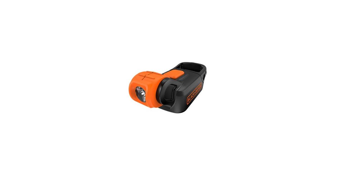 BLACK+DECKER Linterna compacta de batería 18V sin batería ni cargador BDCCF18N