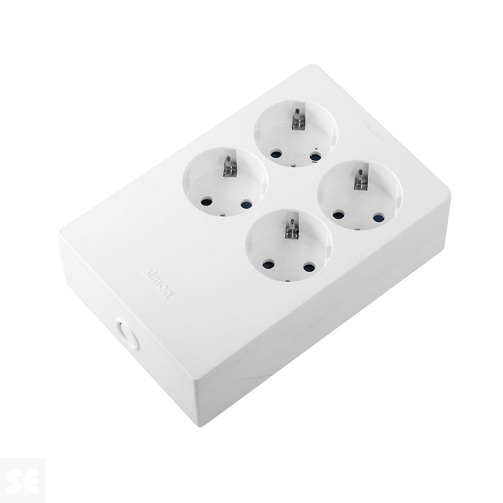 Base Múltiple Multifix Multiplicadora De Tomas Blanca Simon