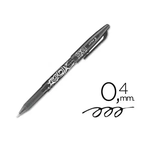 Boligrafo Borrable Pilot Frixion Ball Negro
