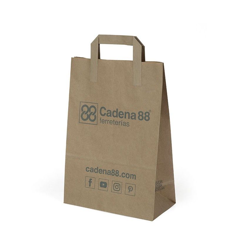 Bolsa Papel C 88 22X32 Cm. Cja.400 Un. CH130-1 Cadena88