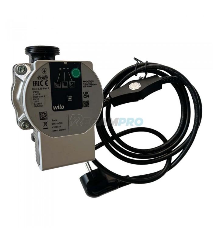 BOMBA CALEFACCION WILO YONOS RS 25/6-RKC 11/2" 130mm. BOMCAWRS25613