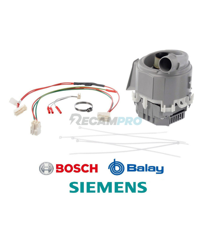 BOMBA LAVAVAJILLAS ORIGINAL BALAY, BOSCH, SIEMENS CON RESISTENCIA INCORPORADA 00654575