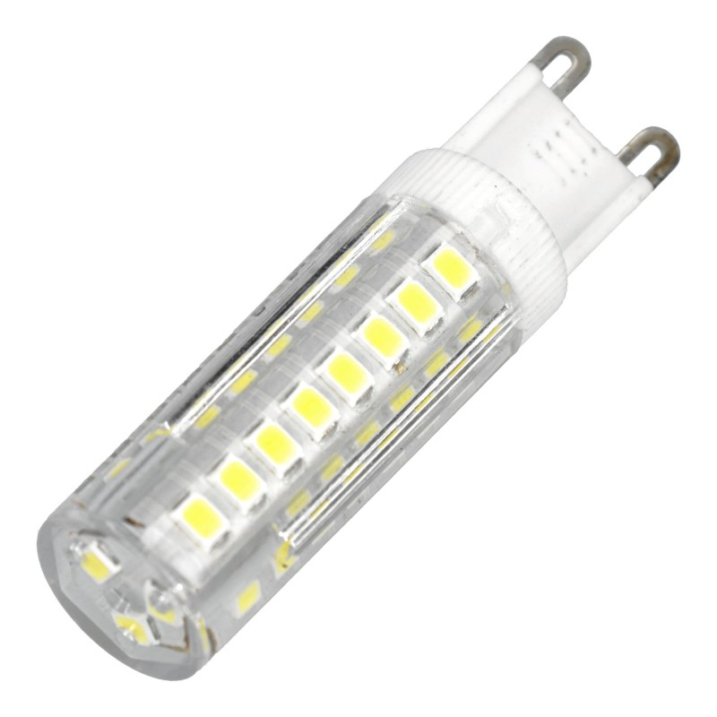 Bombilla LED G9 4,8W blanco cálido 3000K Blister 5 uds
