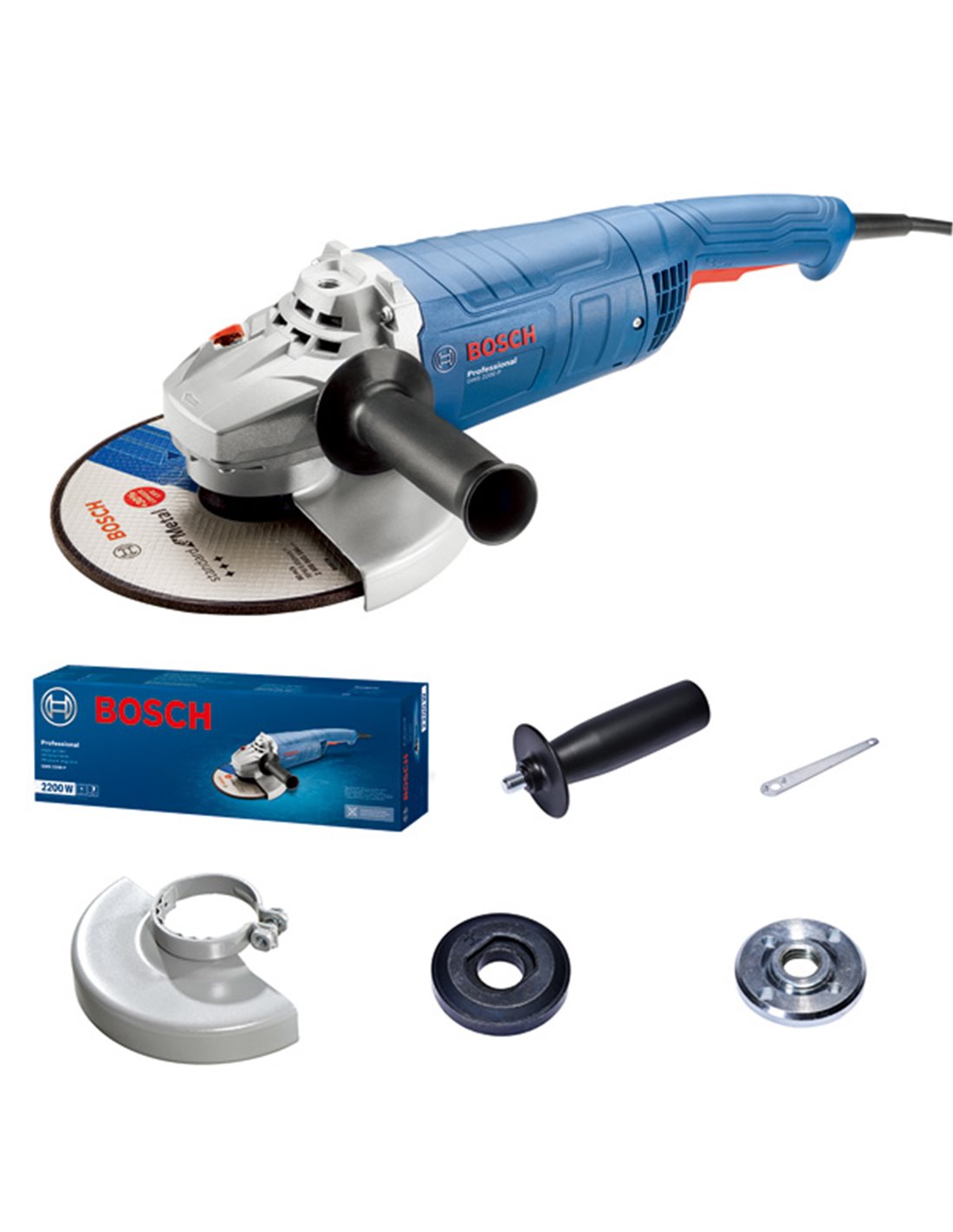 BOSCH Amoladora GWS 2200 P Professional