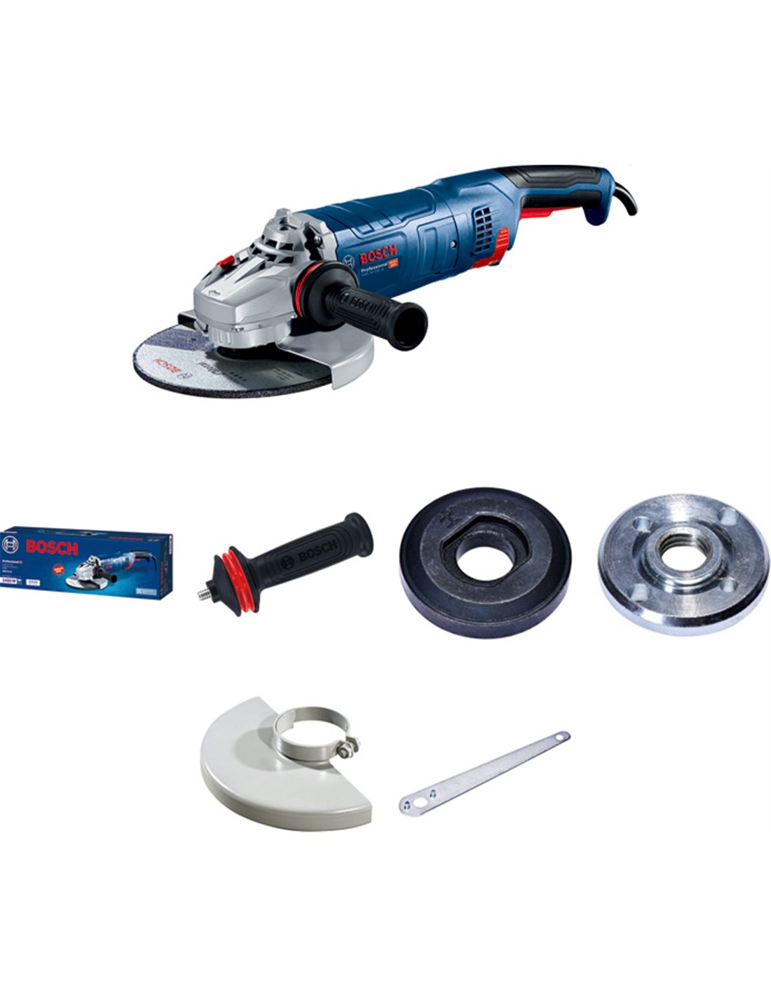 BOSCH Amoladora GWS 24-230 JZ Professional