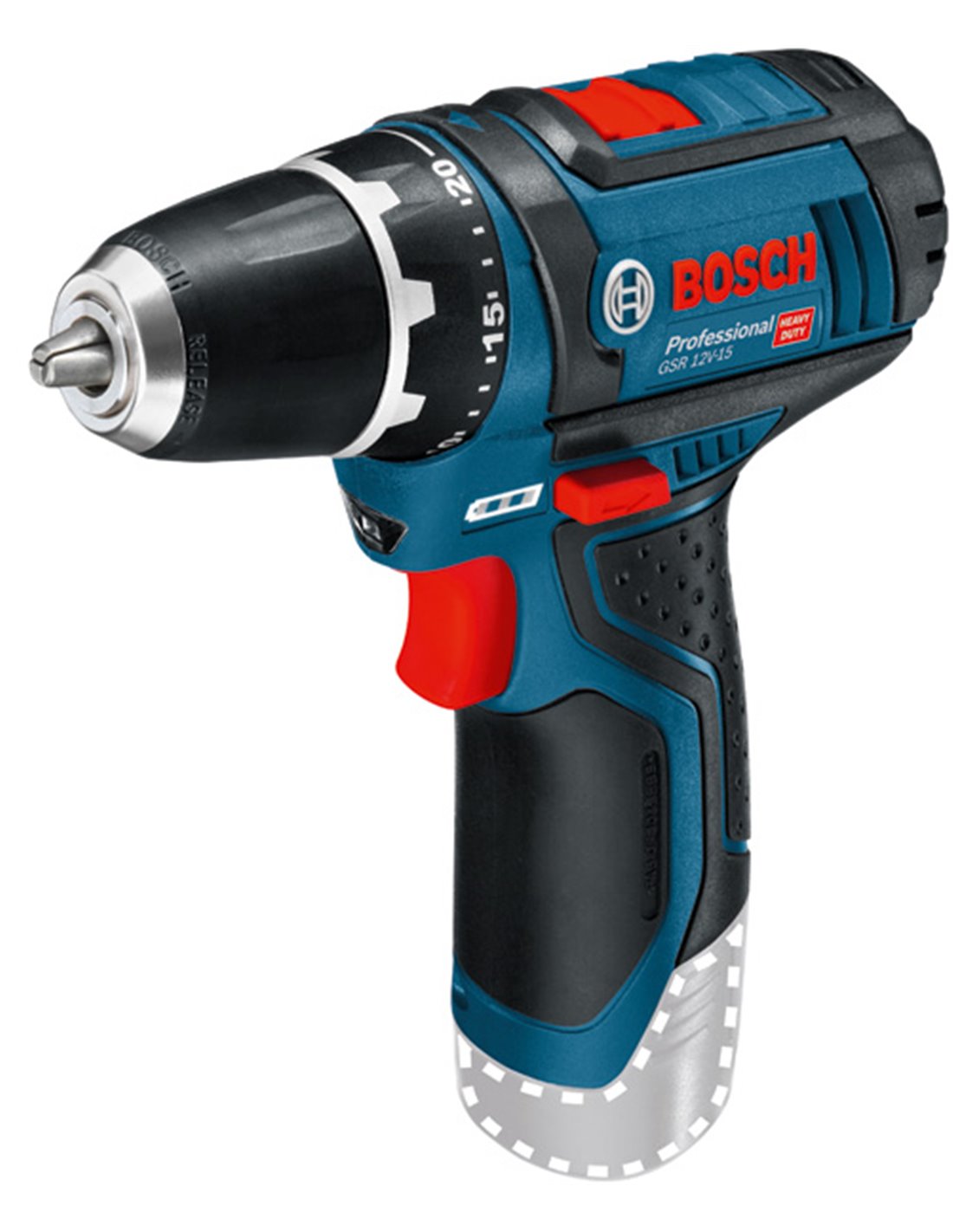 Atornillador Bosch GSR 12V-15 Professional | Brintus