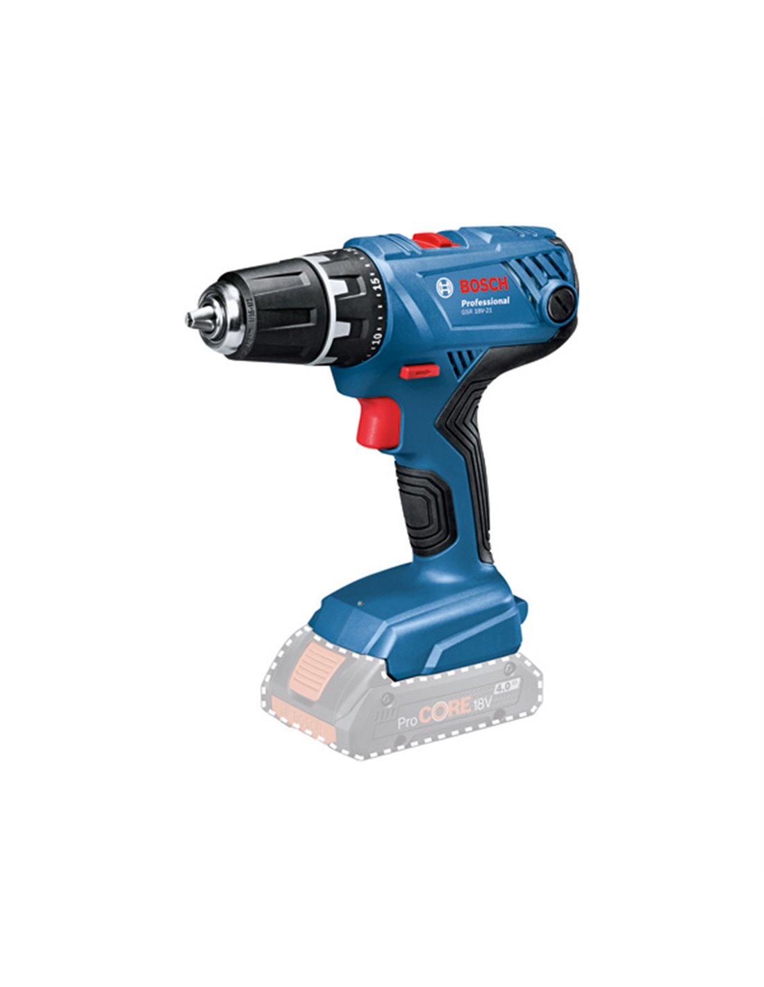 Atornillador a batería Bosch GSR 18V-21 Professional | Brintus