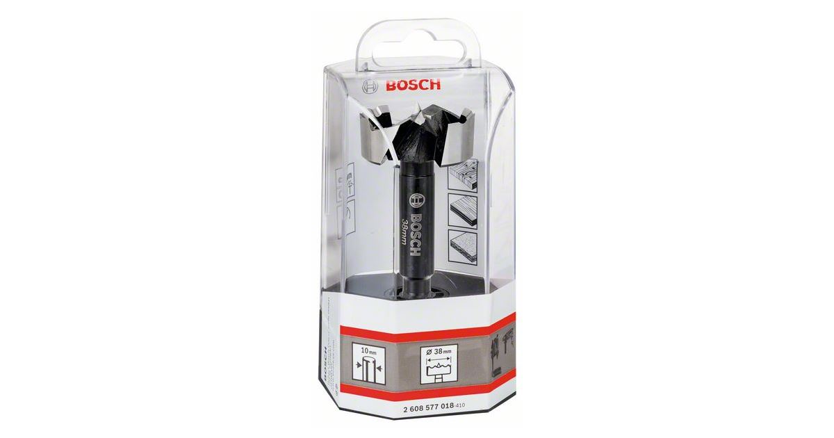 BOSCH Broca Forstner 38 mm 38 x 90 mm, d 10 mm, filo dentado 2608577018