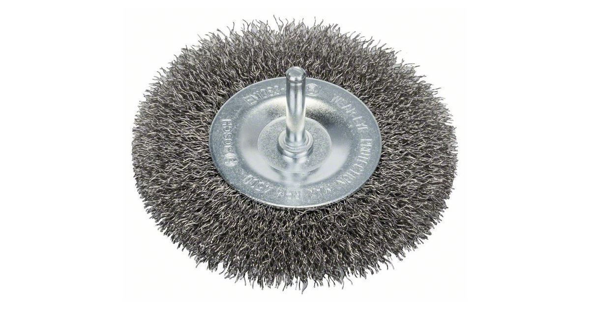 BOSCH Cepillo de alambre de disco, alambre ondulado 2608622124