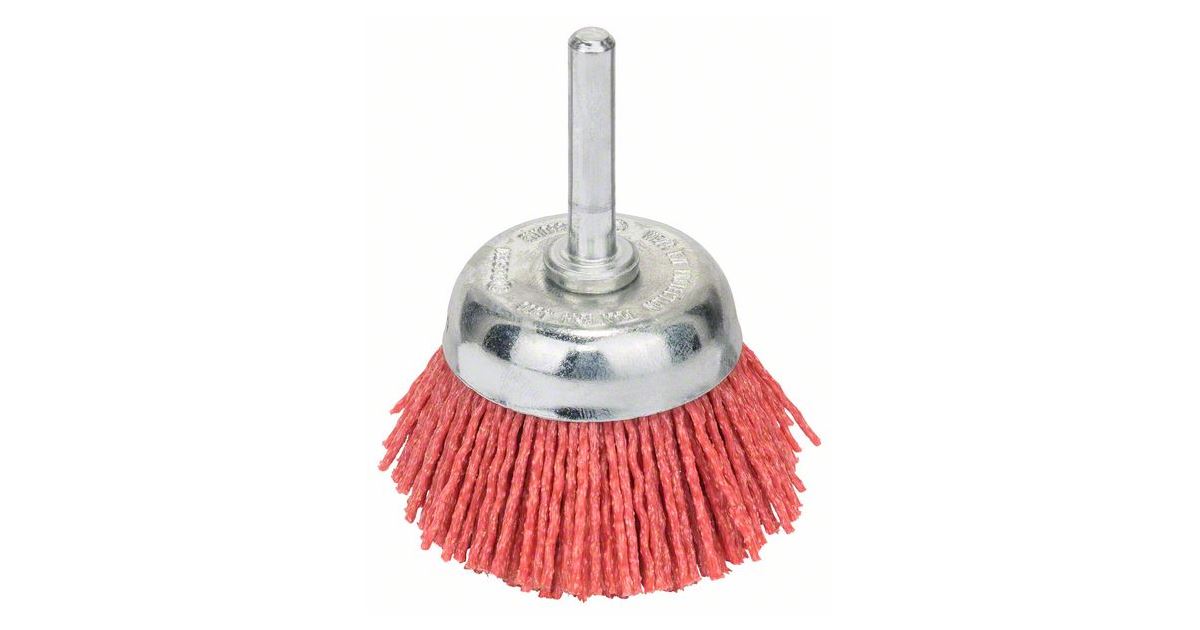 BOSCH Cepillo de copa 50×1 mm con cerdas de nailon 50 mm, 1 mm 2608622052