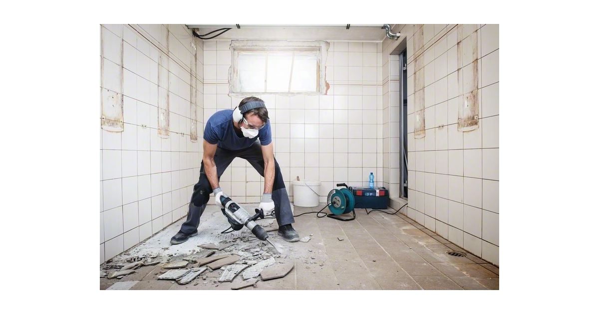 BOSCH Cincel plano SDS-max 400 x 25 mm (10 uds) 2608690125