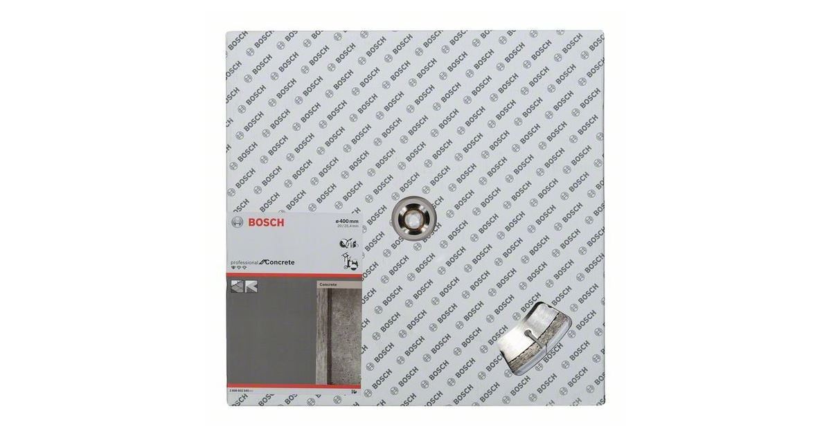 BOSCH Disco de corte diamantado ST para hormigón 400 x 20/25,40 x 3,2 x 10 mm 2608602545