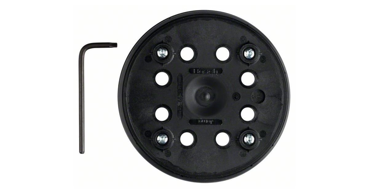 BOSCH Discos de lijado Con kit de montaje 2608601169