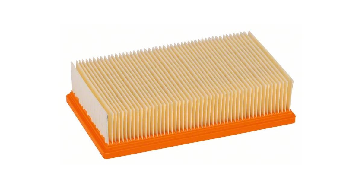 BOSCH Filtro plano plisado Celulosa para GAS 35-55 2607432033