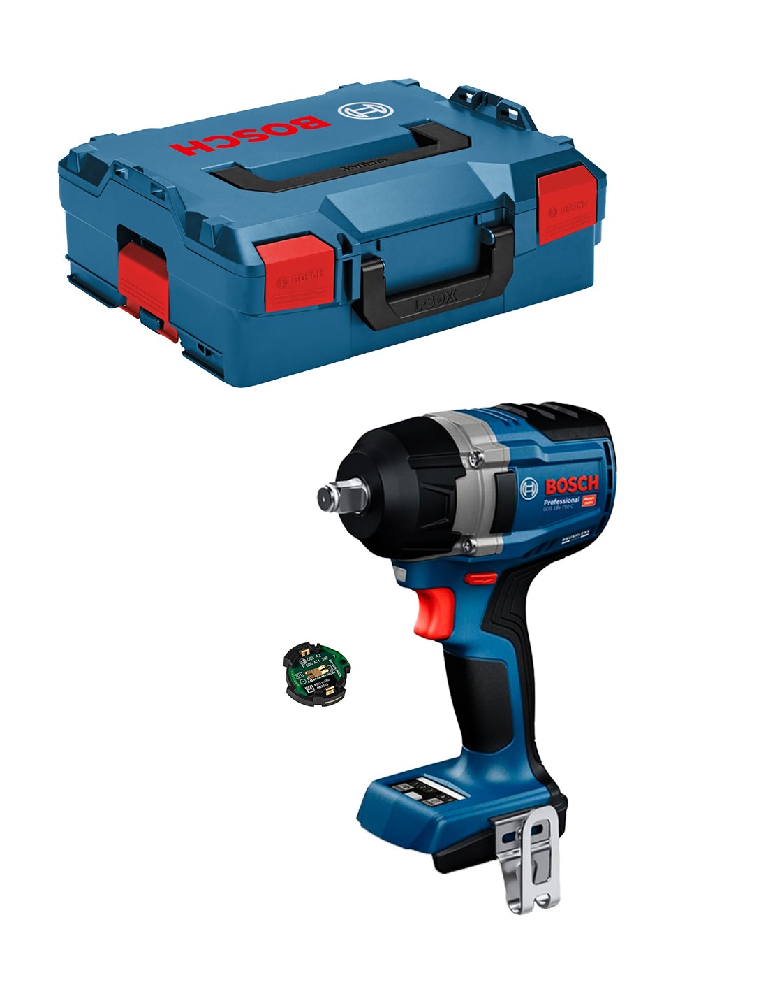 BOSCH GDS 18V-750 C (Cuerpo solo + L-Boxx 136 +