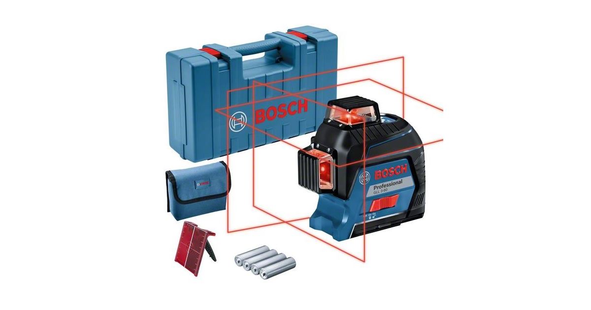 BOSCH GLL 3-80 Láser cruzado0601063S00