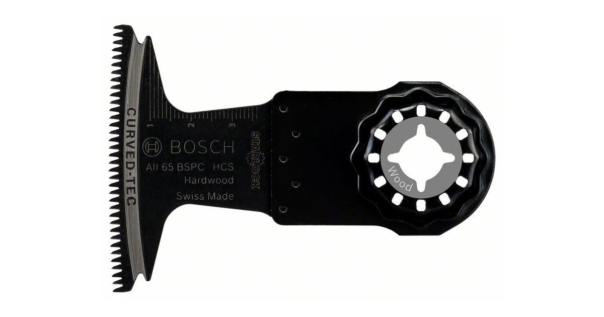 BOSCH Hoja de sierra de inmersión HCS AII 65 BSPC Madera dura 40 x 65 mm 2608662354