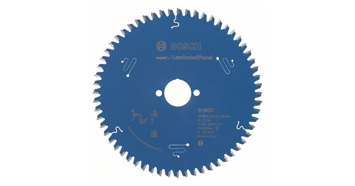 BOSCH Hoja de sierra EfLP190 x 30 x 2,6 mm, 60 2608644130