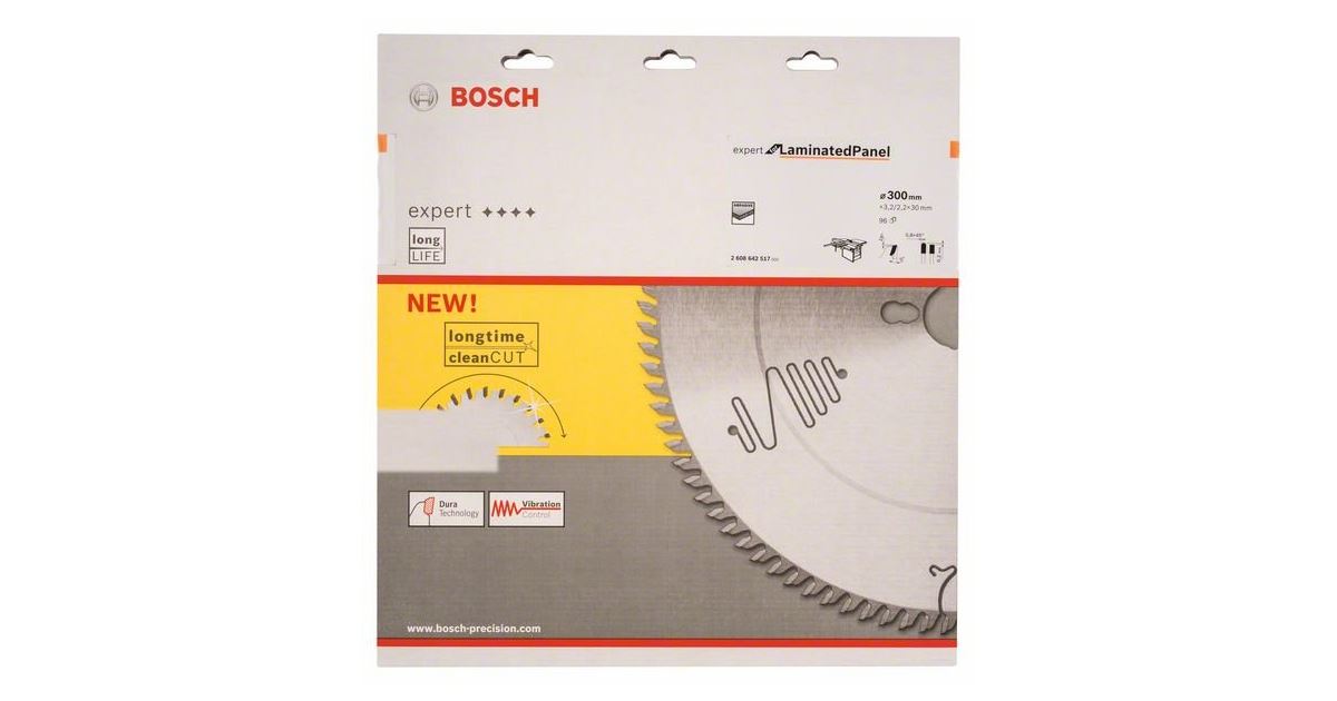 BOSCH Hoja de sierra EfLP300 x 30 x 3,2 mm, 96 2608642517