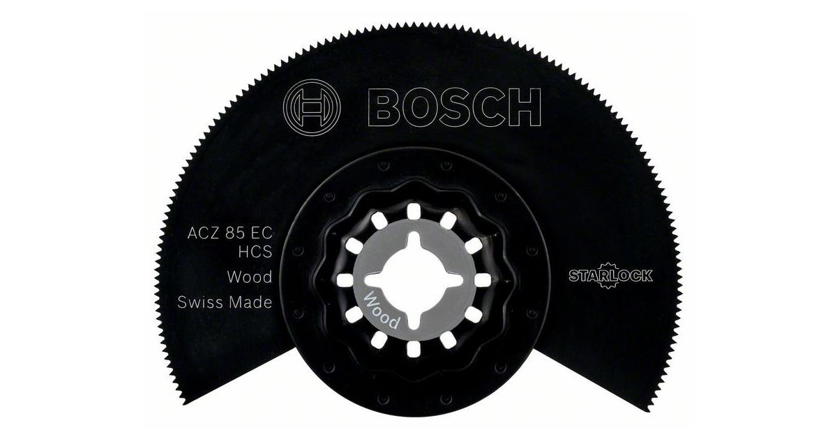 BOSCH Hoja de sierra segmentada HCS ACZ 85 EC Madera 85 mm 2608661643