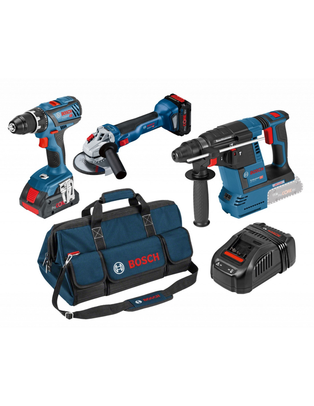BOSCH Kit 3 Máquinas 18V. GSR | Brintus