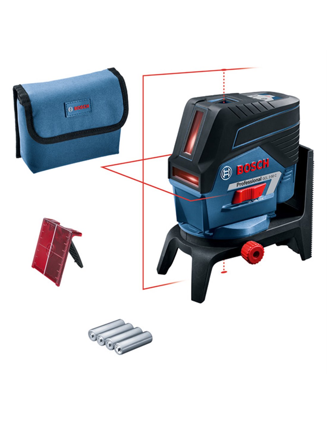 BOSCH Láser combinado GCL 2-50 C Professional